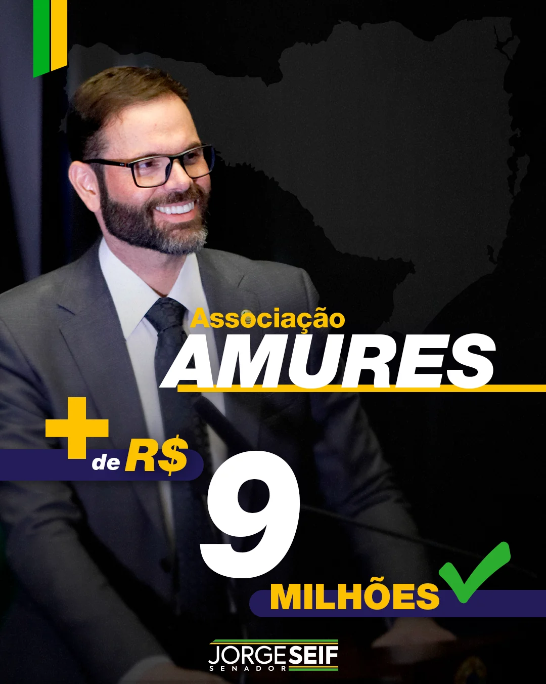 Emenda para AMURES - + de R$ 9 milhões